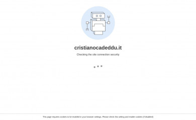 cristianocadeddu.it screenshot