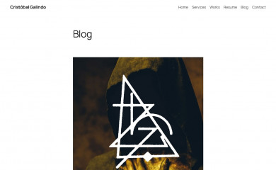 cristobalgalindo.com screenshot