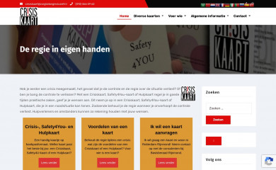 crisiskaart-rijnmond.nl screenshot