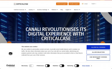 criticalcase.com screenshot