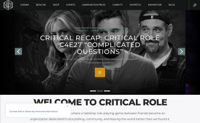 critrole.com screenshot