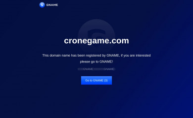 cronegame.com screenshot