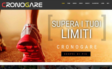 cronogare.it screenshot