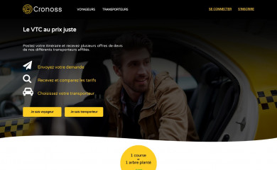 cronoss.fr screenshot