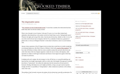 crookedtimber.org screenshot