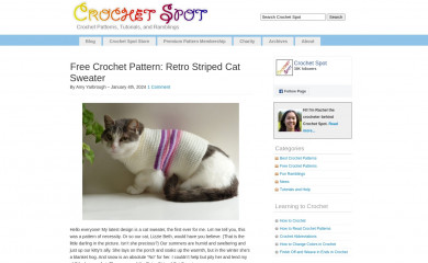 crochetspot.com screenshot