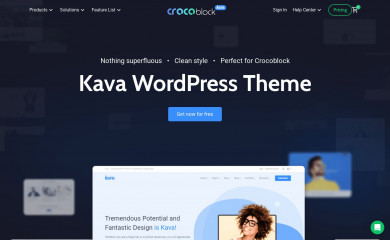 https://crocoblock.com/kava/ screenshot