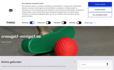 crossgolf-minigolf.de screenshot