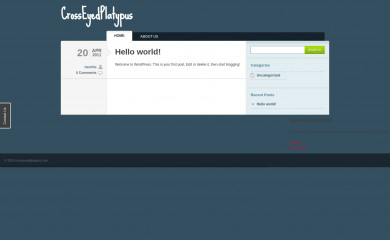 crosseyedplatypus.com screenshot