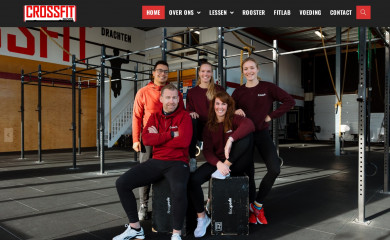 crossfitdrachten.com screenshot