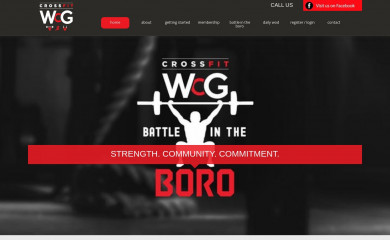crossfitwcg.com screenshot