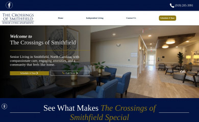 crossingssmithfield.com screenshot