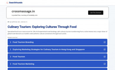 crossmassage.in screenshot