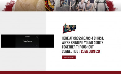 crossroadsforchrist.org screenshot