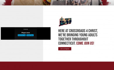 crossroadsforchrist.org screenshot