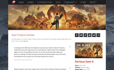 croteam.com screenshot