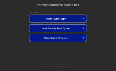 crownsecurityservices.net screenshot