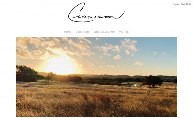 crowsonwines.com screenshot