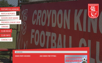 croydonkings.com.au screenshot