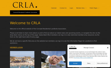 crla.org.uk screenshot