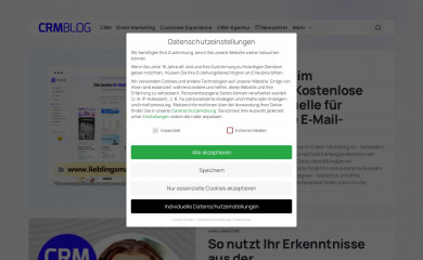 crmblog.de screenshot