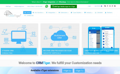 crmtiger.com screenshot