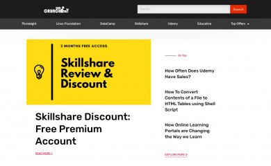 http://crunchadeal.com screenshot