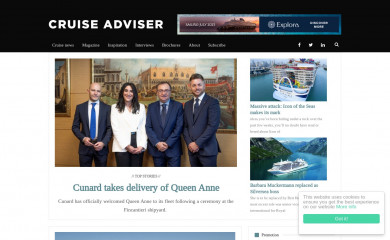 cruise-adviser.com screenshot