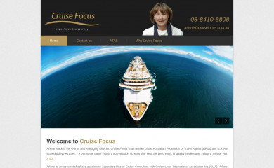 cruisefocus.com.au screenshot