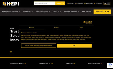 crushingandmining.com.au screenshot