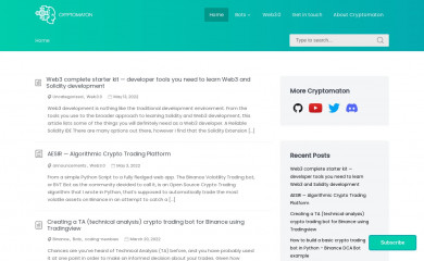 cryptomaton.org screenshot