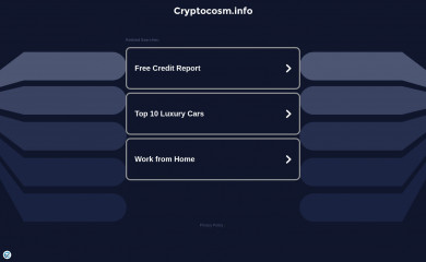 cryptocosm.info screenshot