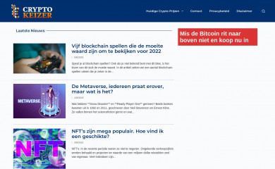 cryptokeizer.nl screenshot