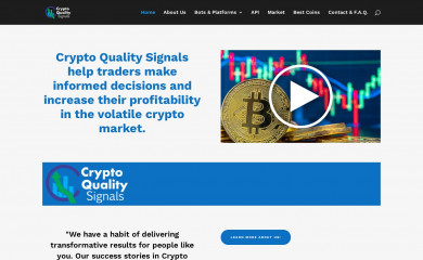 cryptoqualitysignals.com screenshot