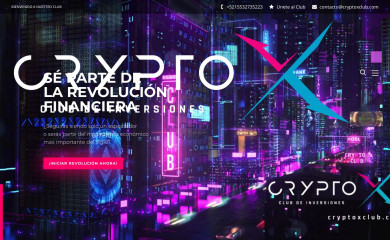cryptoxclub.com screenshot