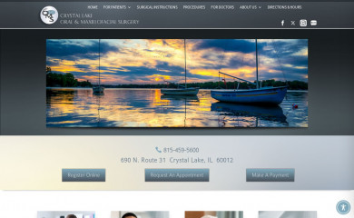 crystallakeoralsurgery.com screenshot