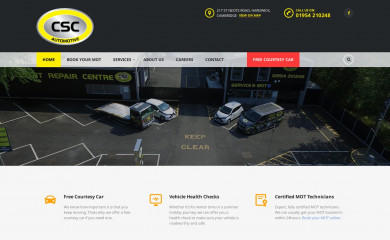 cscautomotive.co.uk screenshot