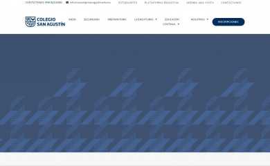 csanagustin.edu.mx screenshot