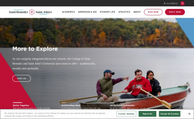 csbsju.edu screenshot