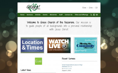 csgrace.org screenshot