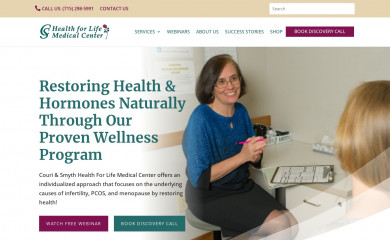 cshealthforlife.com screenshot