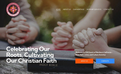 csichurchnorcal.org screenshot