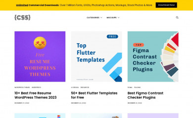 cssauthor.com screenshot