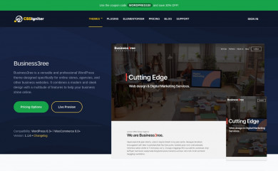 https://www.cssigniter.com/themes/business3ree/ screenshot