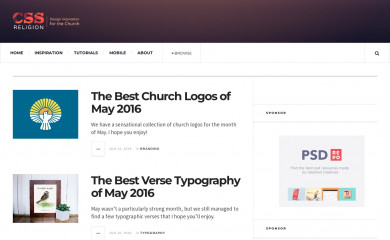 cssreligion.com screenshot