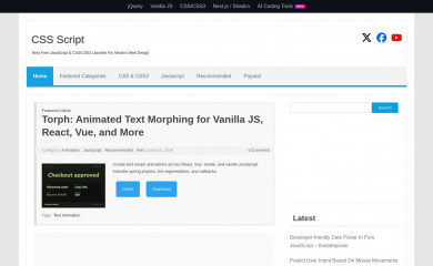 cssscript.com screenshot