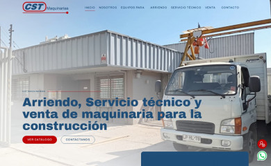 cstmaquinarias.cl screenshot