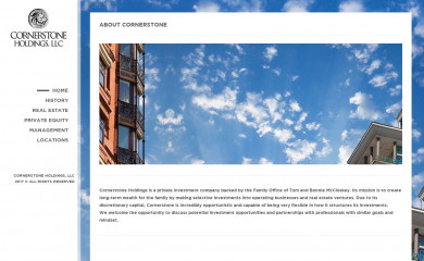 cstoneholdings.com screenshot