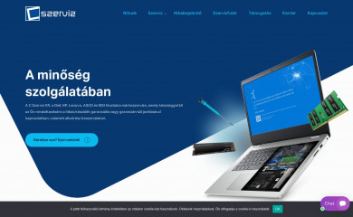 cszerviz.hu screenshot