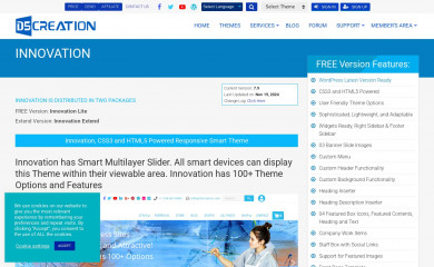 https://d5creation.com/theme/innovation screenshot